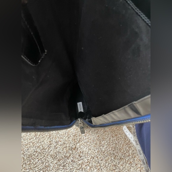 STEVE MADDEN P-Loops Knee High Boots Women’s Size  9 Leather Black Grey - Picture 4 of 11